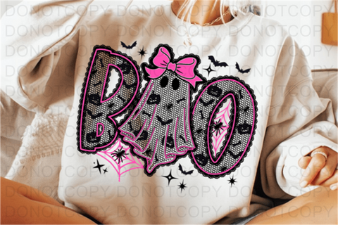 Coquette Boo DTF or Sublimation Transfer