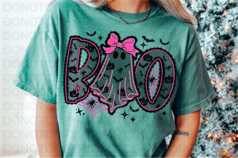 Coquette Boo DTF or Sublimation Transfer