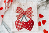 Coquette Heart Bow DTF or Sublimation Transfer