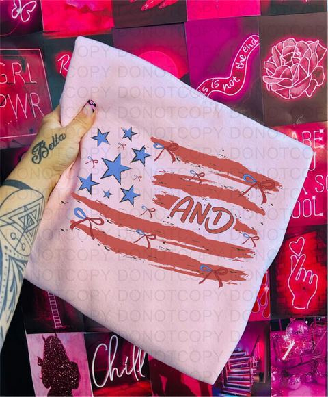 Coquette Star DTF or Sublimation Transfer