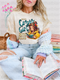 Cozy Girl Book Club DTF or Sublimation Transfer