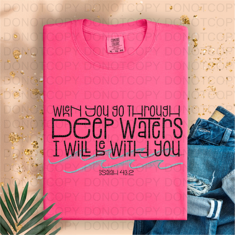 Deep Waters DTF or Sublimation Transfer