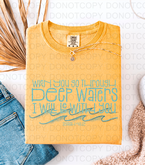 Deep Waters DTF or Sublimation Transfer