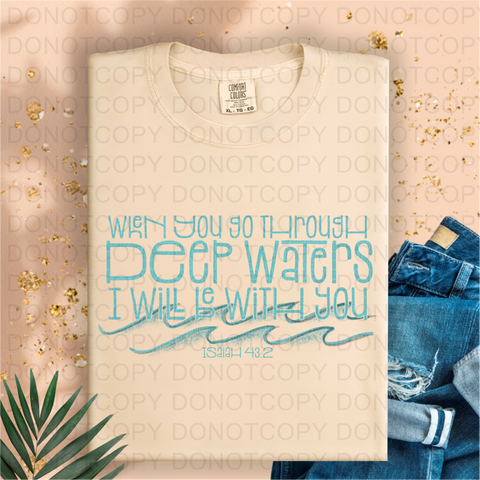 Deep Waters DTF or Sublimation Transfer