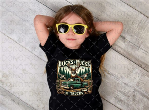 Ducks and Bucks DTF or Sublimation Transfer