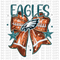 Eagles Bow DTF or Sublimation Transfer