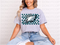 Eagles Checkered DTF or Sublimation Transfer