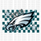 Eagles Checkered DTF or Sublimation Transfer