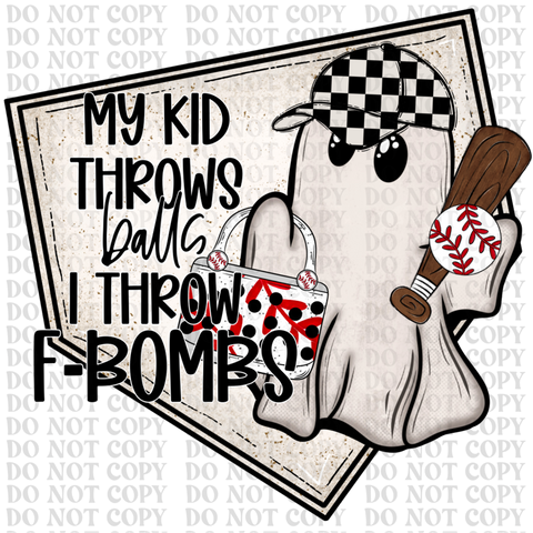 Sport F-bombs DTF or Sublimation Transfer
