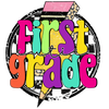 First Grade Cutie Sublimation Or DTF Transfer