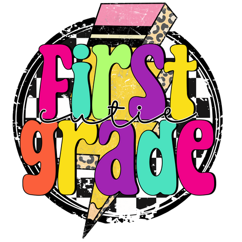 First Grade Cutie Sublimation Or DTF Transfer