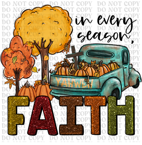 Fall Faith DTF or Sublimation Transfer