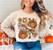 Fall Floral Pumpkin DTF or Sublimation Transfer