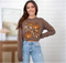 Fall Floral Pumpkin DTF or Sublimation Transfer