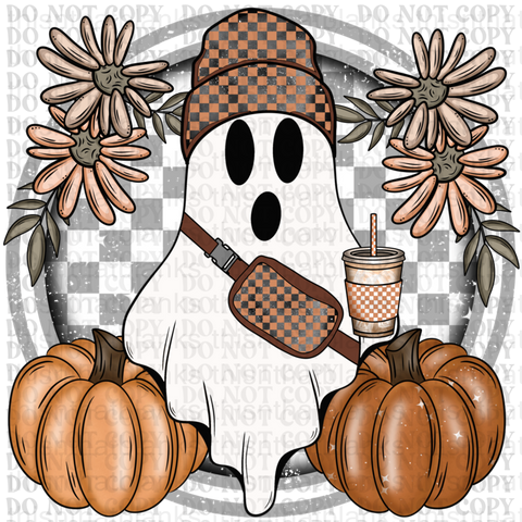 Fall Ghost Options DTF or Sublimation Transfer