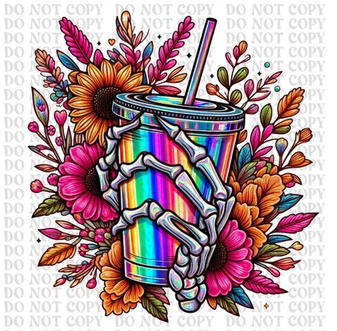 Fall Starbs DTF or Sublimation Transfer
