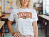 Fall Teacher With Pumpkin DTF or Sublimation Transfer