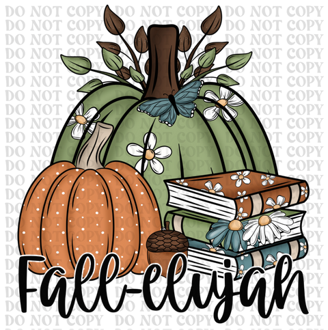 Fallelujah DTF or Sublimation Transfer