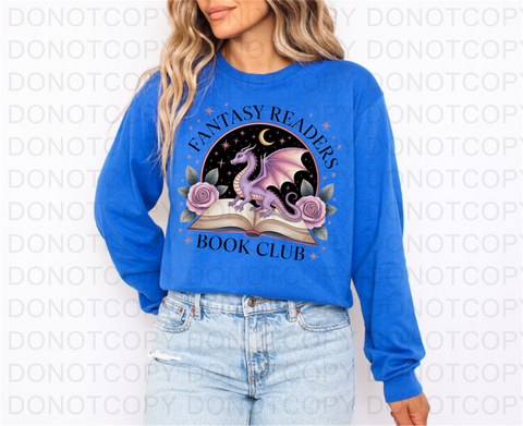 Fantasy Readers DTF or Sublimation Transfer