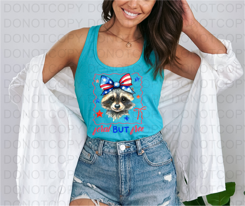 Feral But Free DTF or Sublimation Transfer
