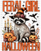 Feral Halloween DTF or Sublimation Transfer