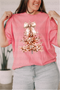 Pink Christmas Trees Multiple Options DTF or Sublimation Transfer