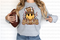 Football Mom Smiley DTF or Sublimation Transfer