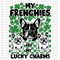 Frenchie Lucky Charms DTF or Sublimation Transfer