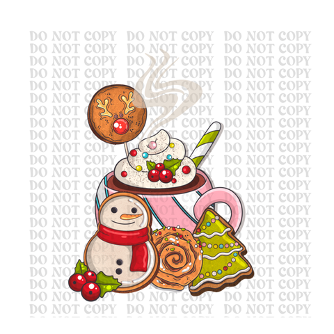 Fresh Baked Cookies DTF or Sublimation Transfer