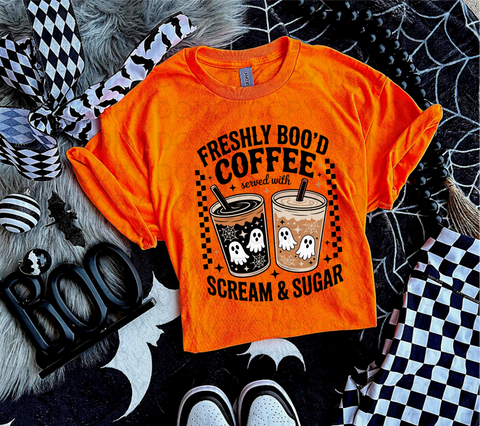 Freshly Boo'd DTF or Sublimation Transfer