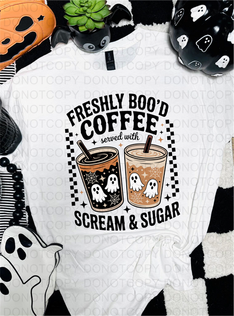 Freshly Boo'd DTF or Sublimation Transfer