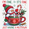Funny Snowman DTF or Sublimation Transfer