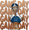 Game Day Turkey DTF or Sublimation Transfer