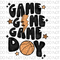 Game Day Basketball DTF or Sublimation Transfer