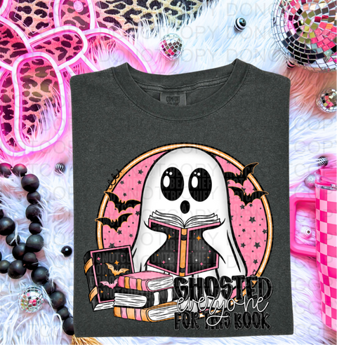 Ghosted DTF or Sublimation Transfer