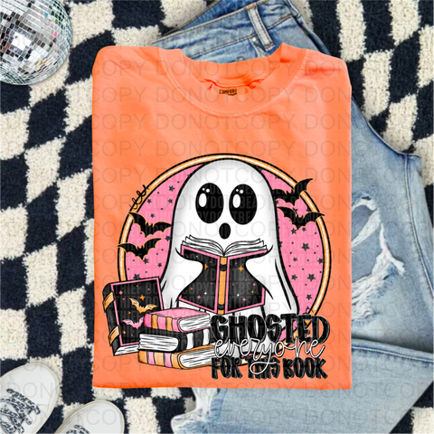 Ghosted DTF or Sublimation Transfer