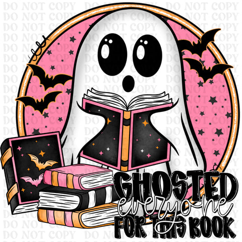 Ghosted DTF or Sublimation Transfer