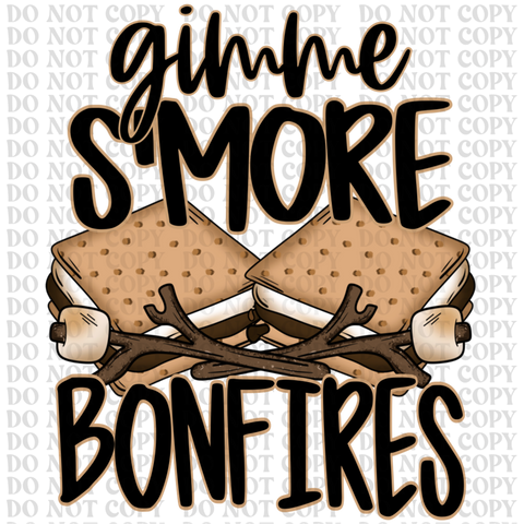 Gimme S'more DTF or Sublimation Transfer