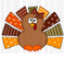 Kids Turkey DTF or Sublimation Transfer