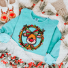 Girl Reindeer DTF or Sublimation Transfer
