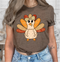 Glitter Turkey DTF or Sublimation Transfer
