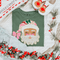 Glitter Santa DTF or Sublimation Transfer