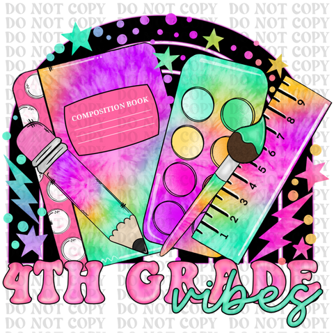 Grade Vibes DTF or Sublimation Transfer
