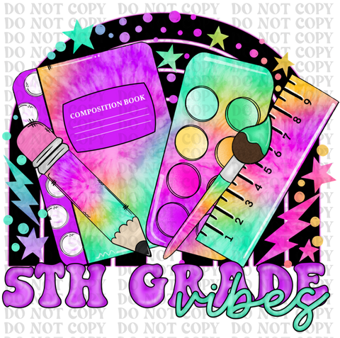 Grade Vibes DTF or Sublimation Transfer