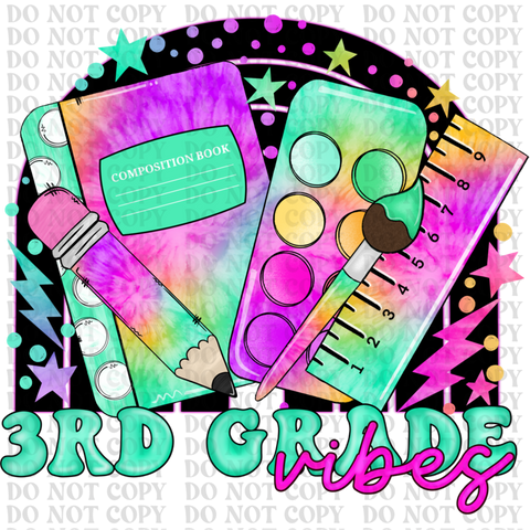 Grade Vibes DTF or Sublimation Transfer