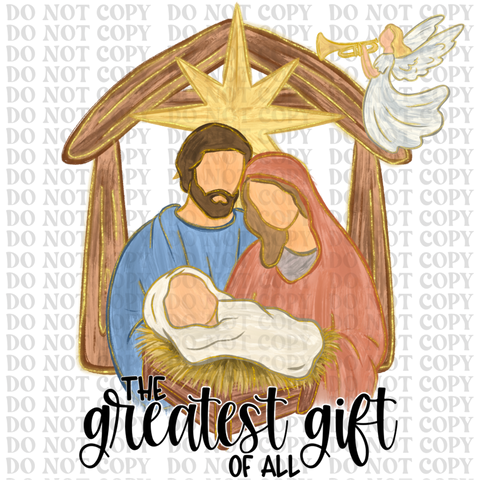 Greatest Gift DTF or Sublimation Transfer
