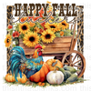 Happy Fall Cluckers Sublimation or DTF Transfer