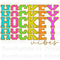 Hockey Vibes Sublimation Or DTF Transfer