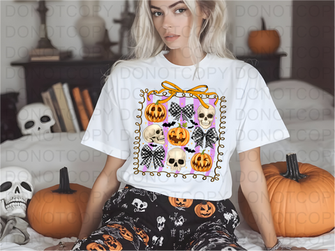 Halloween Bow DTF or Sublimation Transfer
