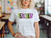 Halloween Names Teacher DTF or Sublimation Transfer